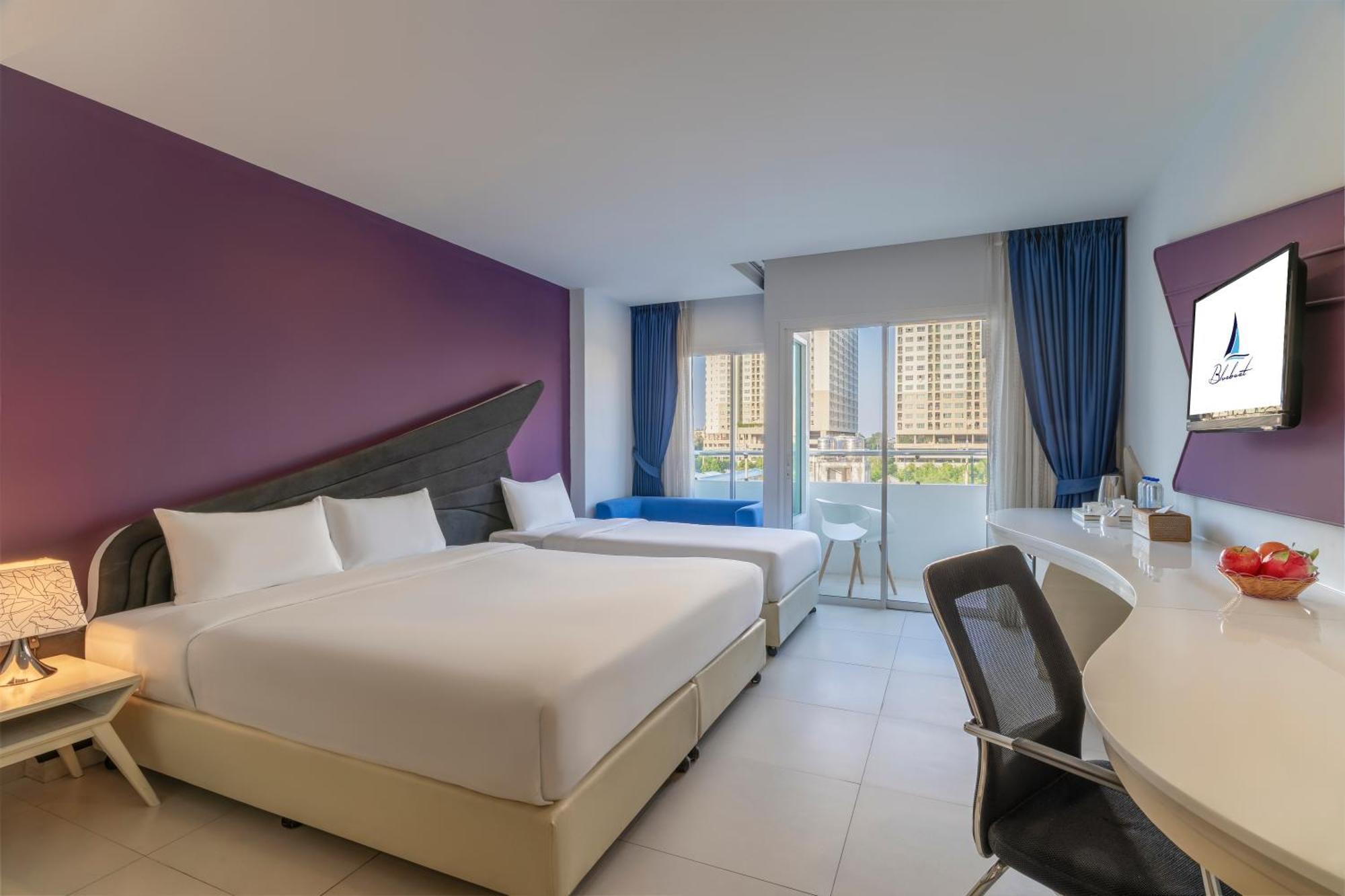 פאטאיה Blue Boat Hotel Jc מראה חיצוני תמונה